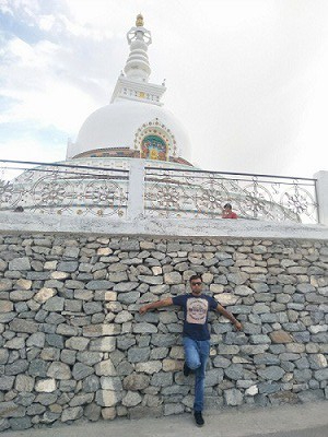 SHANTI STUPA